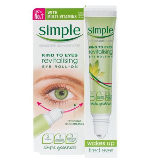 [Simple] Dưỡng mắt dạng lăn Simple Kind to Eyes Revitalizing Eye Roll-On