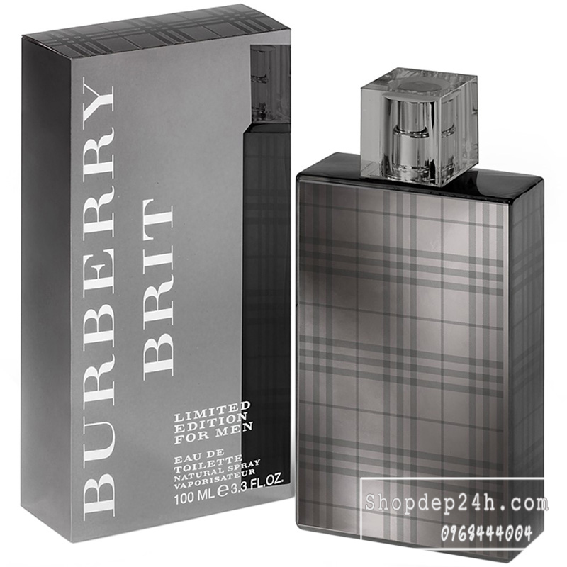 [Burberry Brit] Nước hoa nam Burberry Brit Edition For Men 100ml